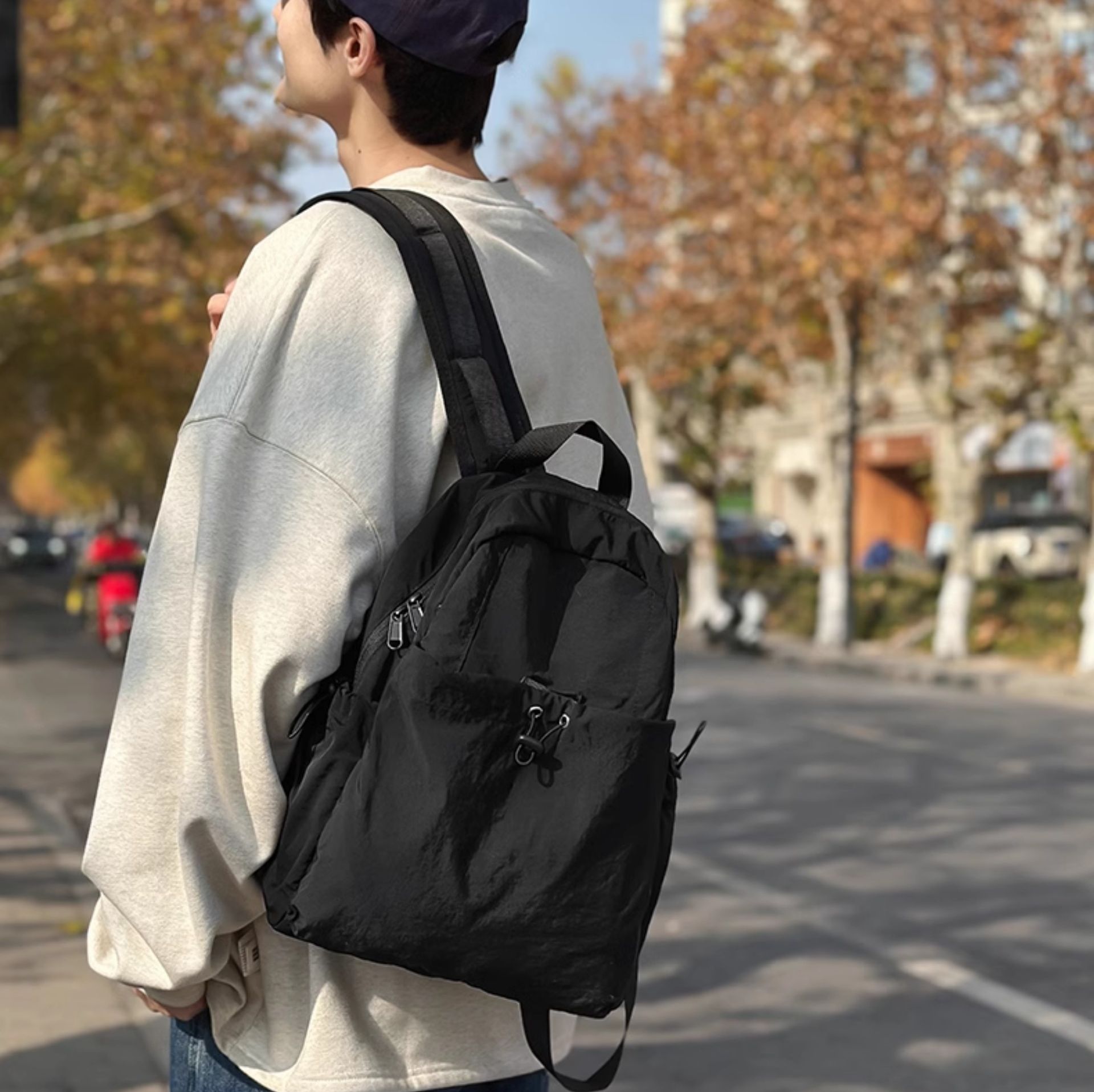 防水リュック シンプル防水デイパック