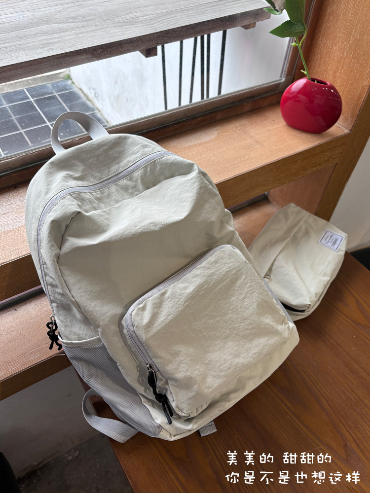 防水リュック シンプル防水通学リュック