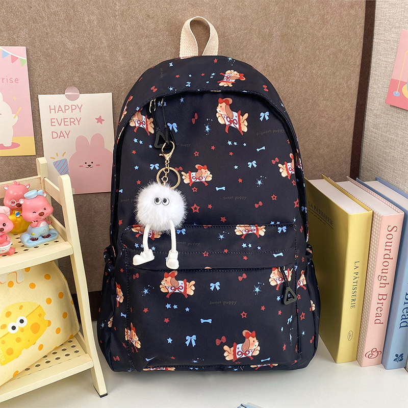 防水リュック ふわもこうさぎ 防水通学リュック