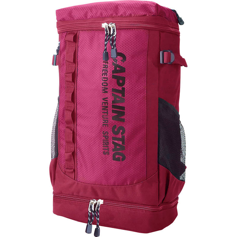 防水リュック キャプテンスタッグ 防水二層式スクエアリュック