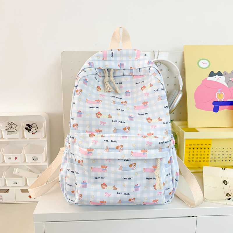 防水リュック ふわもこうさぎ 防水通学リュック