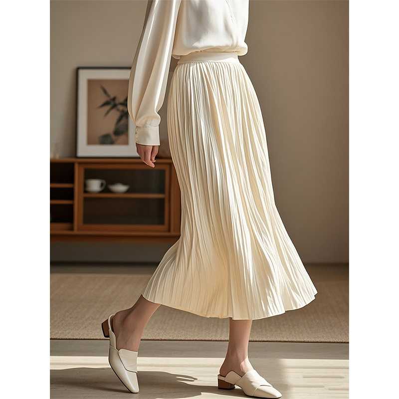 安心して着られる！透けないのに美シルエットな白スカートおすすめ5選