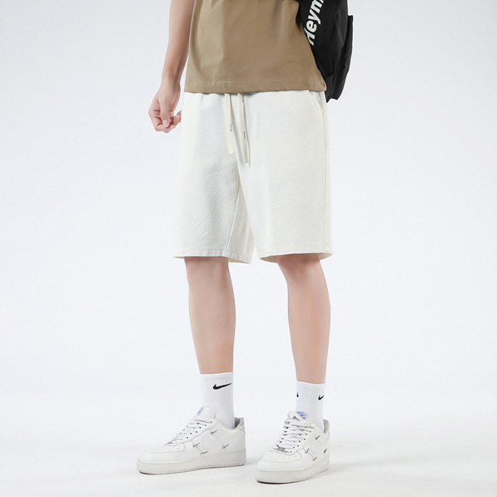 白パンツ さわやか涼感ハーフパンツ