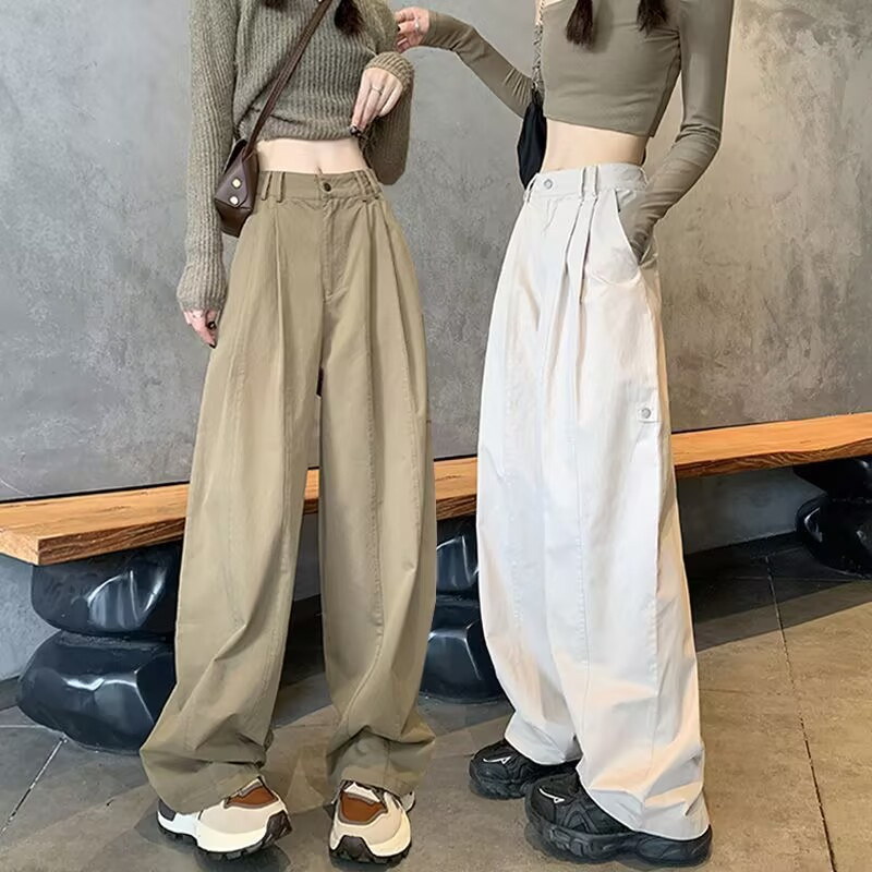 白パンツ ワイドドレープパレオパンツ