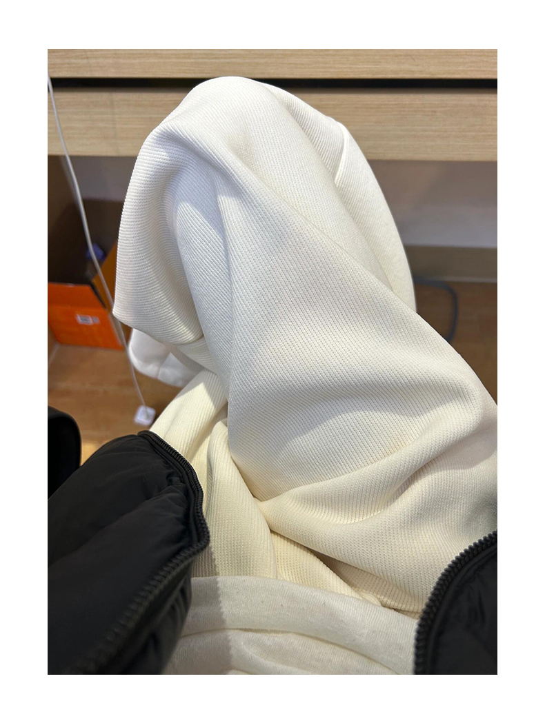 白パンツ 楽ちんワイドパンツ