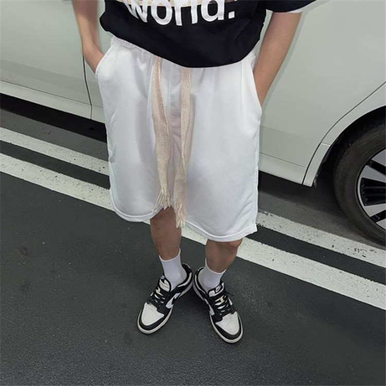 白パンツ 白ショートパンツ メンズ ゆったり夏物カジュアル