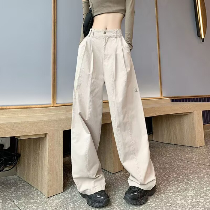 白パンツ ワイドドレープパレオパンツ