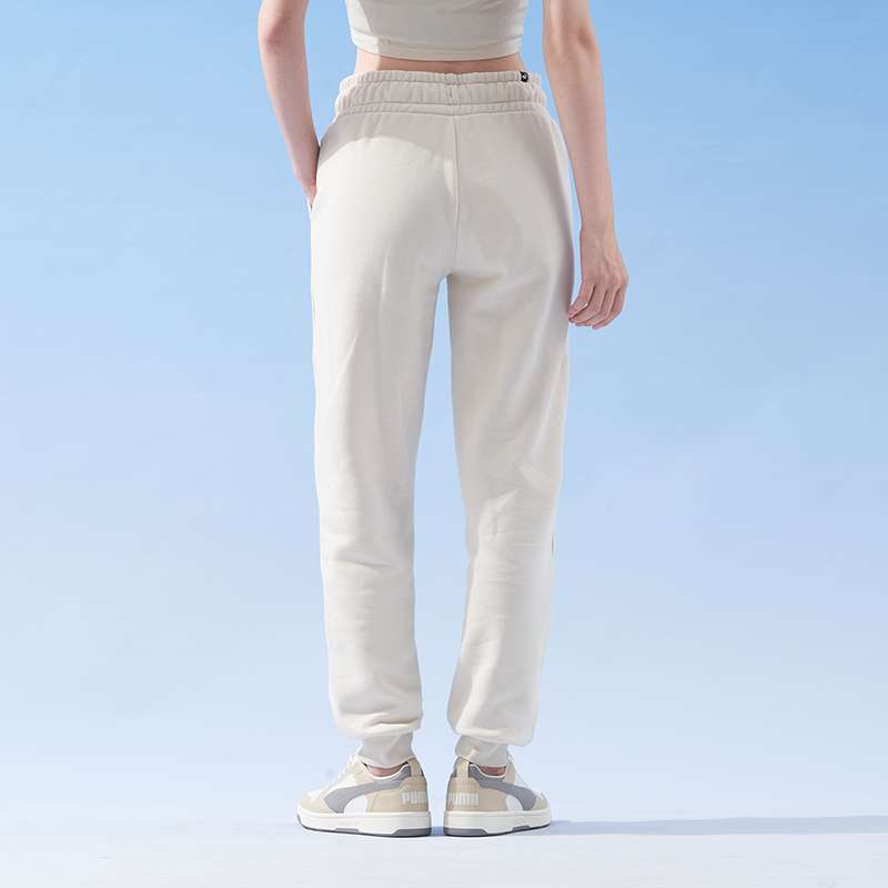 白パンツ シンプルスウェットパンツ