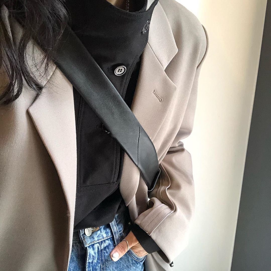 長袖レディースシャツ 体型カバー 通勤 韓国風 秋冬