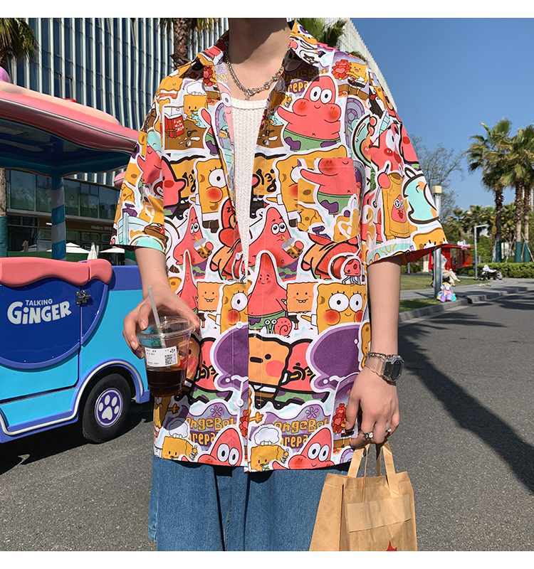 レディースシャツ 海辺のバカンスシャツ