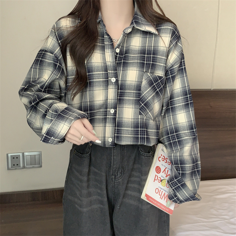 レディースシャツ 秋冬新作チェック柄シャツ大人カジュアル長袖