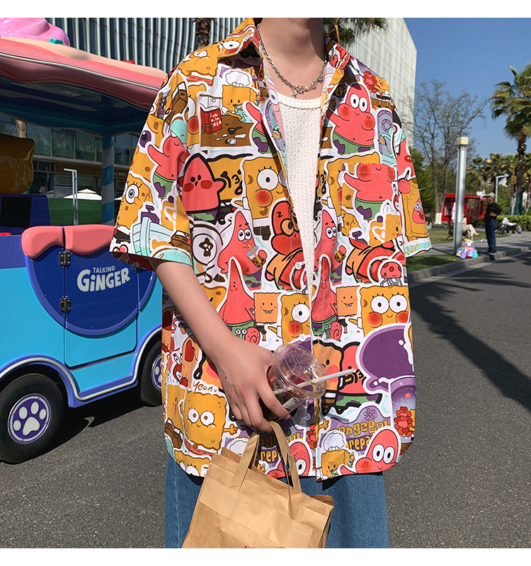 レディースシャツ 海辺のバカンスシャツ