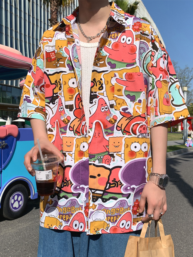 レディースシャツ 海辺のバカンスシャツ