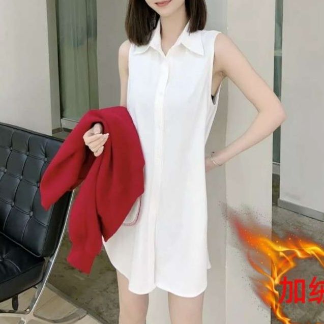 白シャツ　デイリーオフィスシャツ