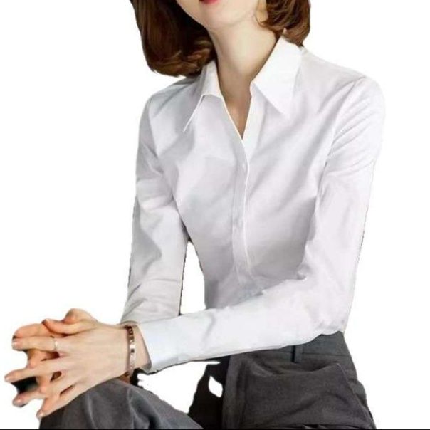 白シャツ　フォーマルエレガンスシャツ