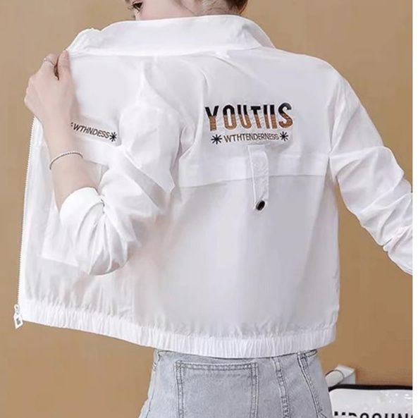 白シャツ　【春秋】モダンユースジャケット