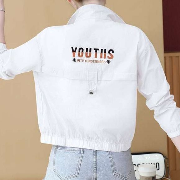 白シャツ　【春秋】モダンユースジャケット