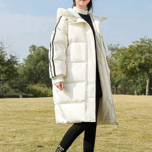 白シャツ　【冬】フロストガード・ボリュームロングジャケット≪女の子用≫