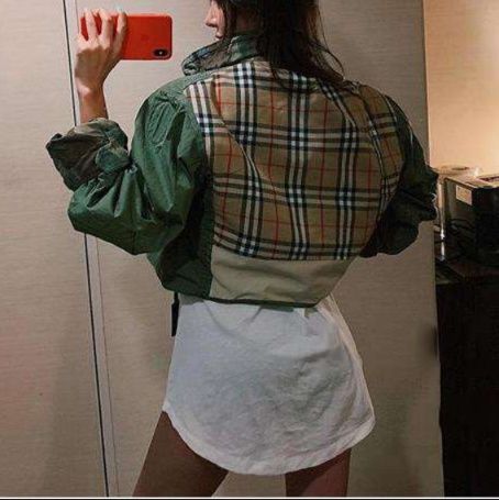 白シャツ　シンプルロングタンク