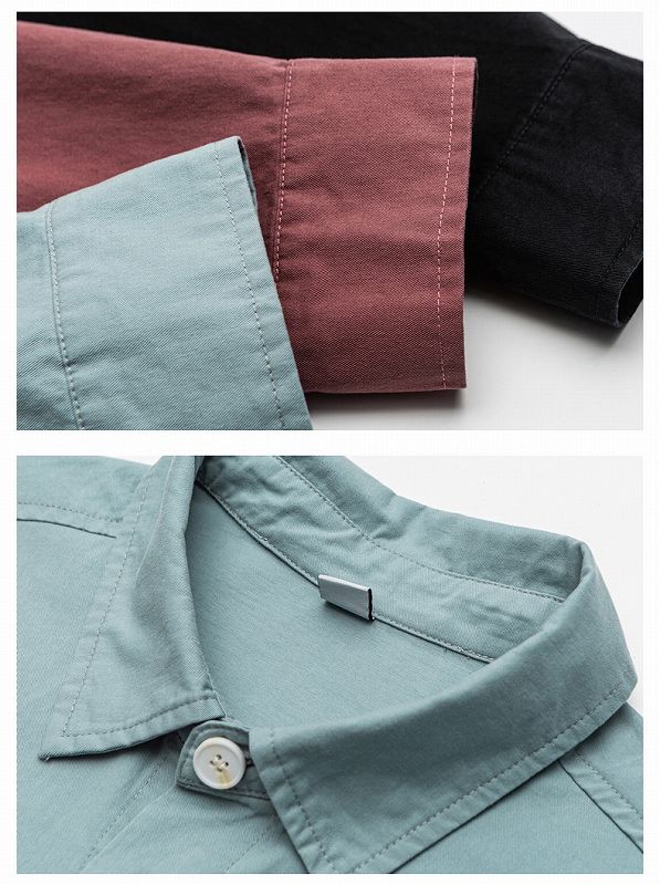 メンズ シャツ メンズ 絞り染め風 長袖シャツ 男女兼用 春秋用