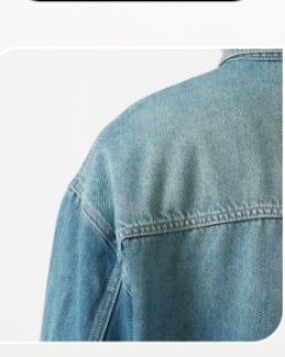 シャツ メンズ デニムシャツ ゆったりシルエットデニムシャツ