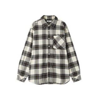 シャツ メンズ 格子柄リラックスチェックシャツ