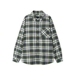 シャツ メンズ 格子柄リラックスチェックシャツ