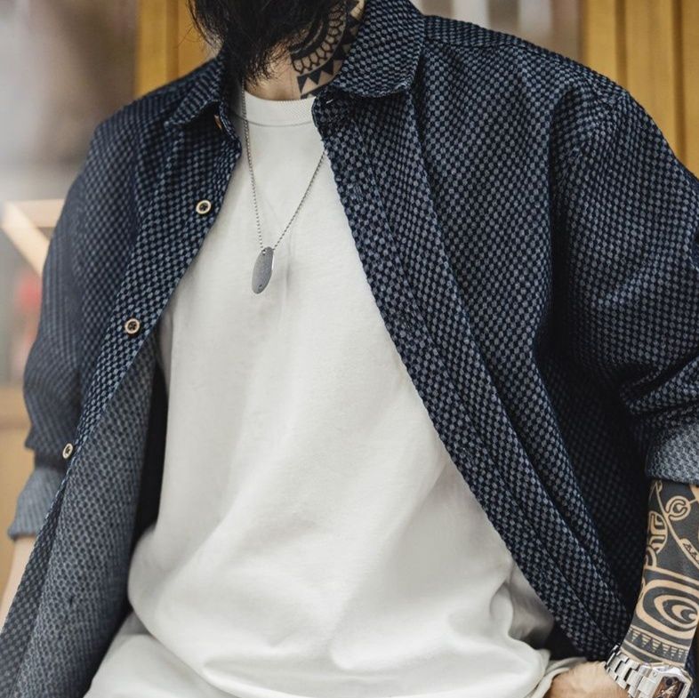 シャツ メンズ 男性用チェック柄シャツ秋冬カジュアル長袖