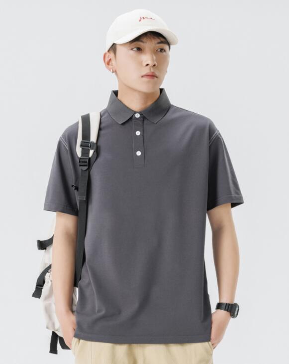 メンズ シャツ メンズ 半袖 ポロシャツ 無地 カジュアル