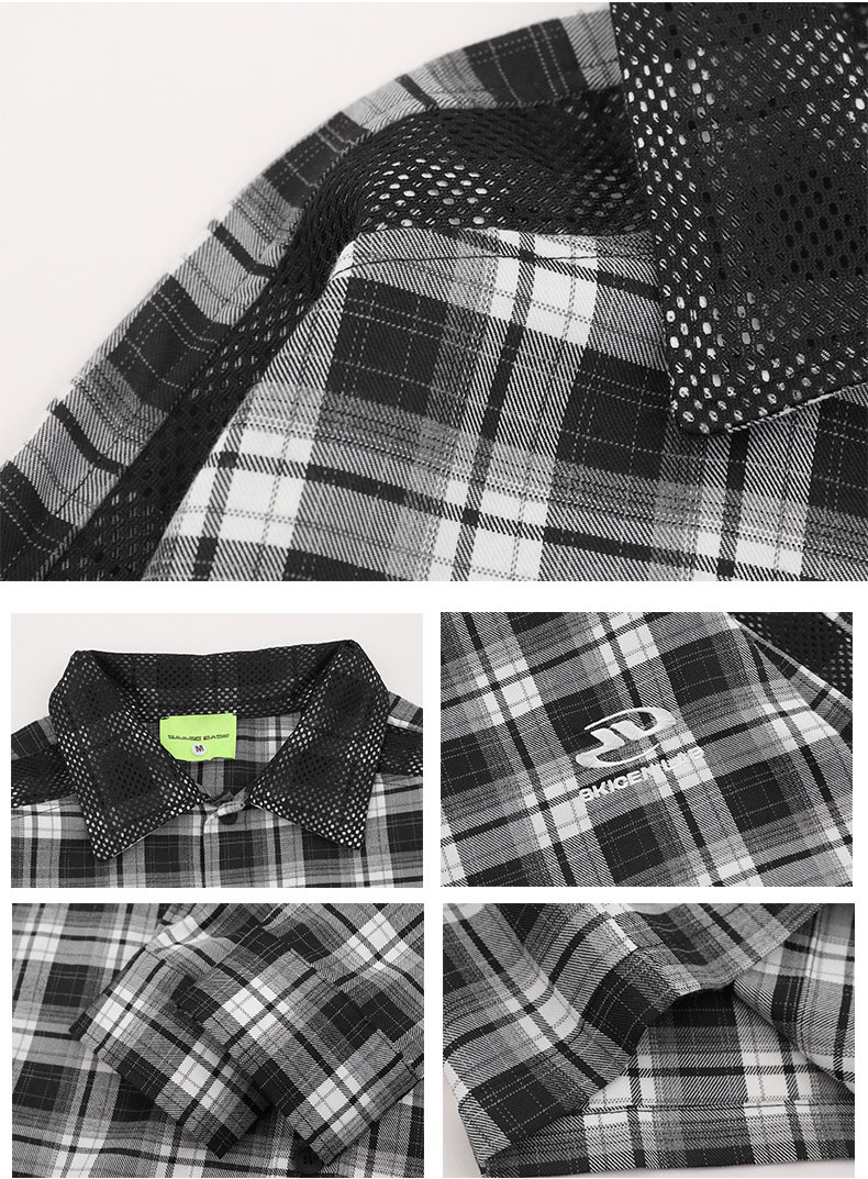 メンズ シャツ メンズ ヴィンテージ風チェックシャツ全2色