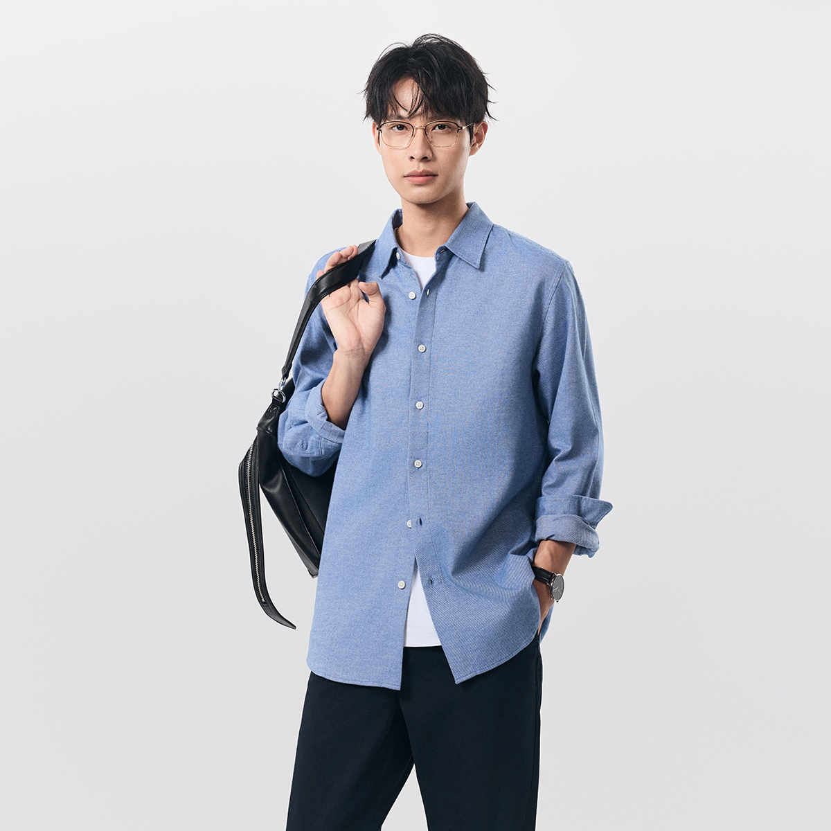 シャツ メンズ ネルシャツ 上質綿100％起毛ネルシャツ 長袖