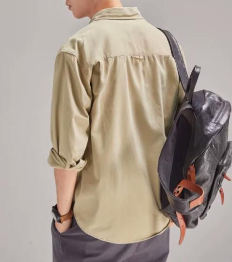 メンズ シャツ メンズ 長袖 ミリタリー シャツ カジュアル