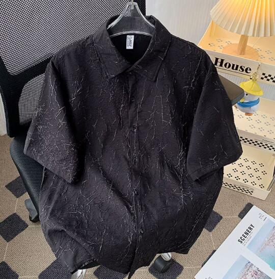 メンズ シャツ メンズ 半袖 柄シャツ 薄手 カジュアル