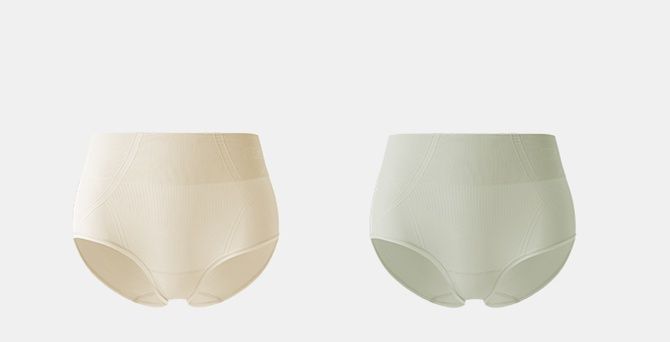 ショーツ ハイウエスト なめらか美シルエット引き締めショーツ