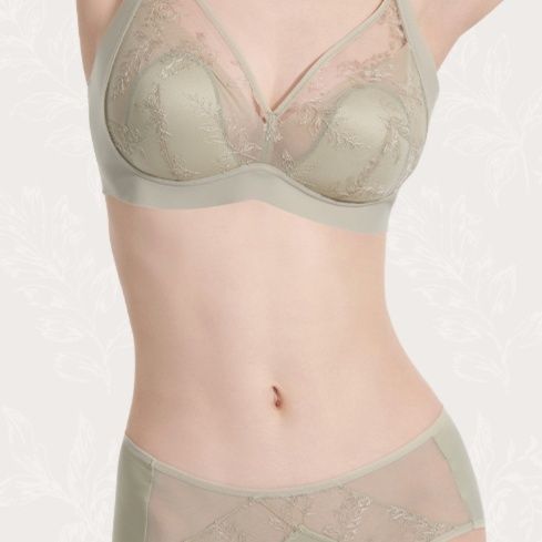 ショーツ 花柄レース 美シルエットセット