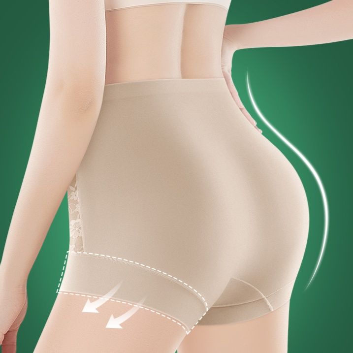 ショーツ 全包臀抗菌シームレスショーツガードル