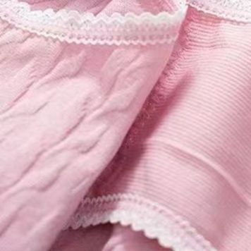 ショーツ ふんわりリボン付ハイウエストショーツ