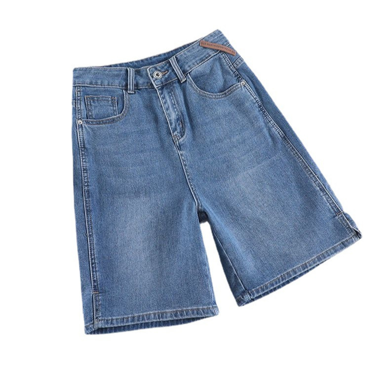 ゆったりデニムショートパンツ