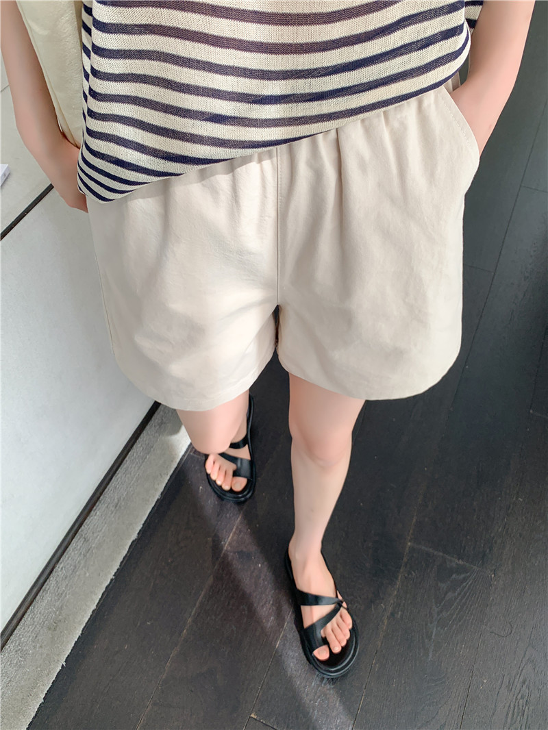リラックス ウエストゴム ショートパンツ