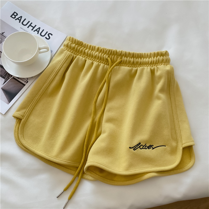 シンプルドローコードショートパンツ