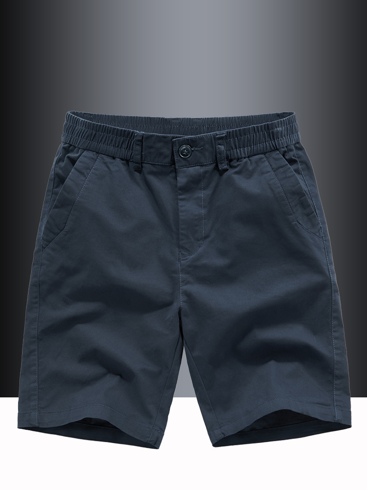 ショートパンツ 快適ストレッチウエストショートパンツ