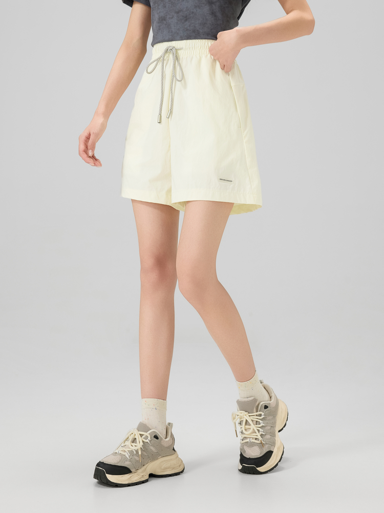 ショートパンツ リラックスウエスト ショートパンツ