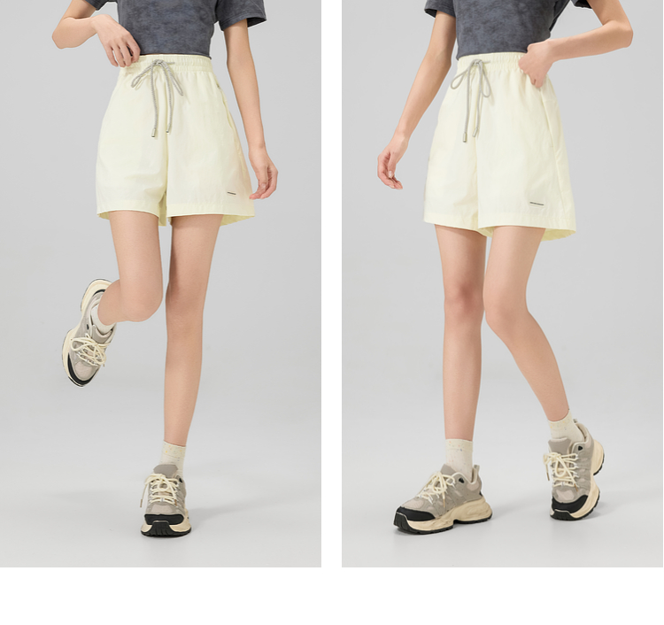 ショートパンツ リラックスウエスト ショートパンツ