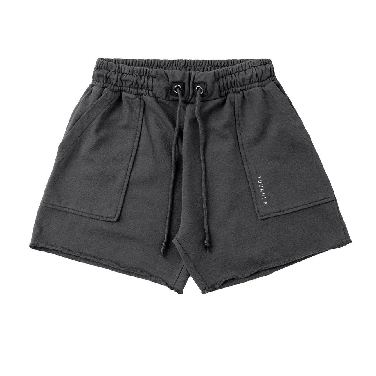 ドローストリング スウェットショートパンツ
