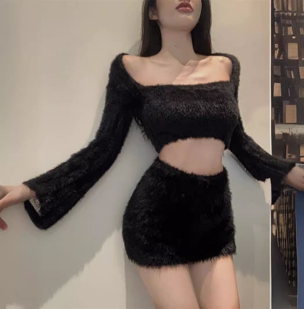 ショートパンツレディースふわふわファー素材のもこもこ