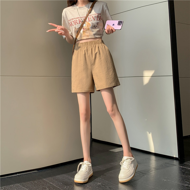 リラックス ウエストゴム ショートパンツ