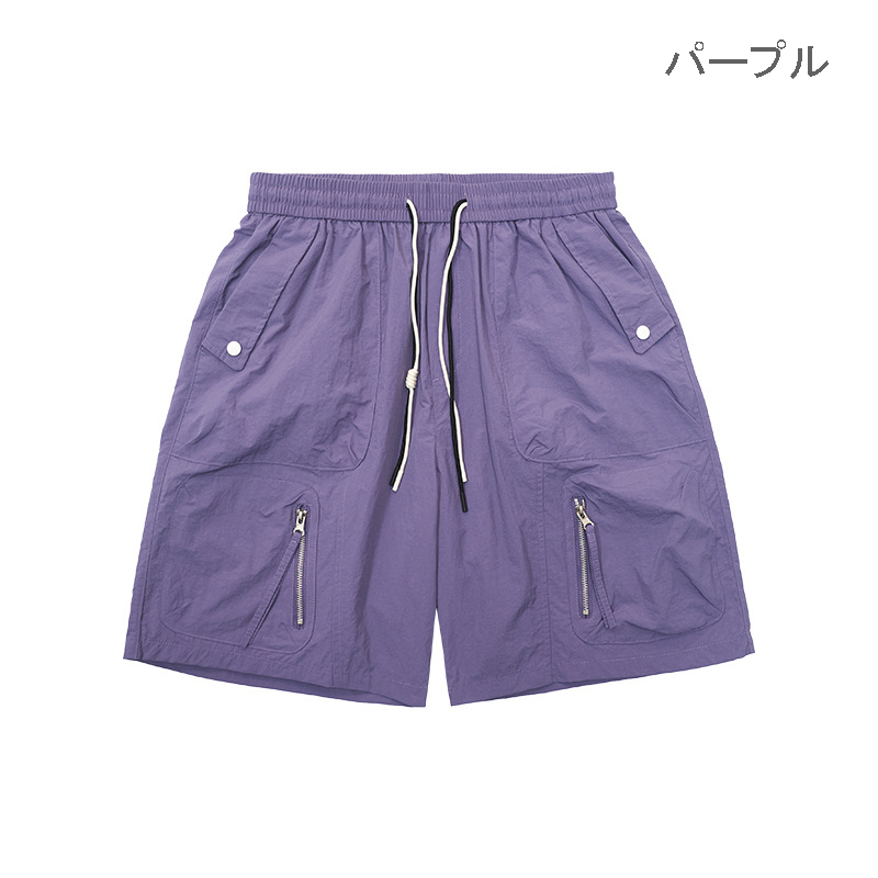 メンズ 防滴速乾ショートパンツ 男女兼用 全4色 春夏新作