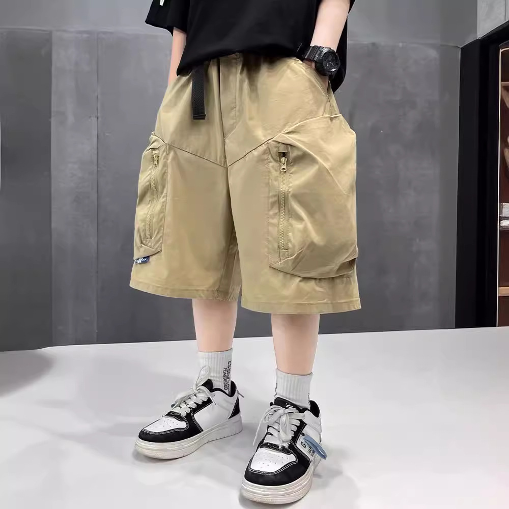 超ゆったりカーゴポケットワイドショートパンツ
