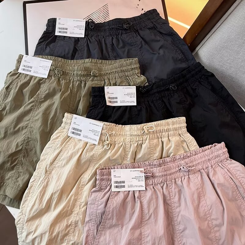 リラックスギャザーショートパンツ