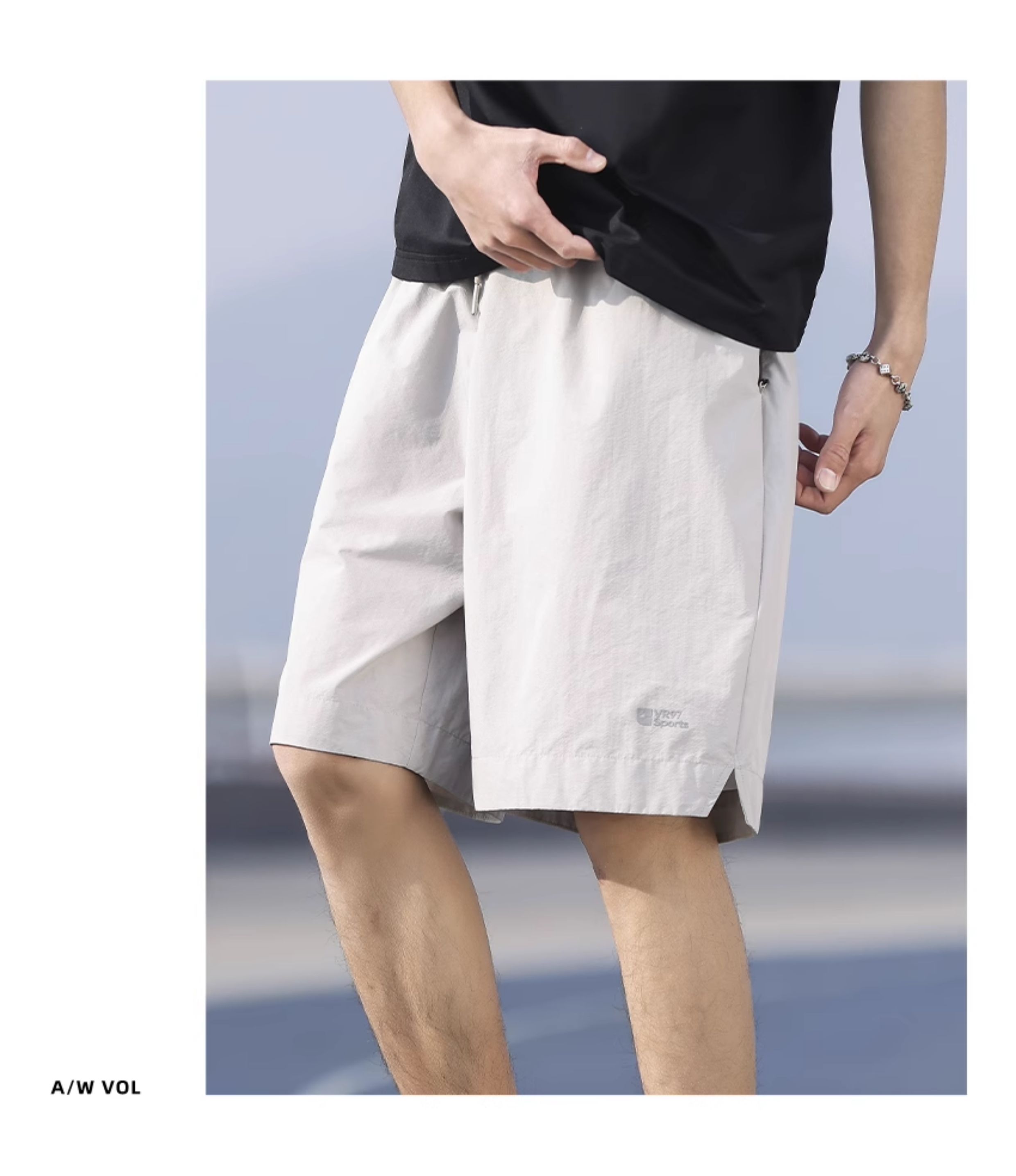 ショートパンツ スポーティ ドローコード ショートパンツ